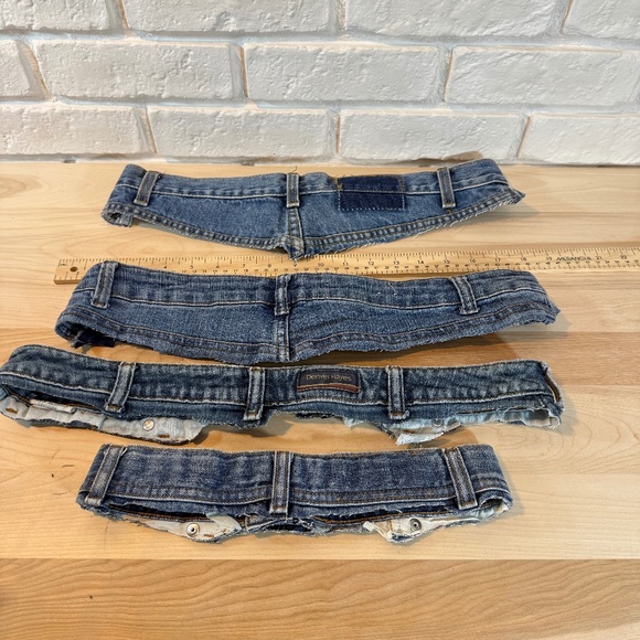 Denim for Crafting/Upcycling Asst. Pockets, Coin Pockets, Hems, Inseams - Picture 4 of 10